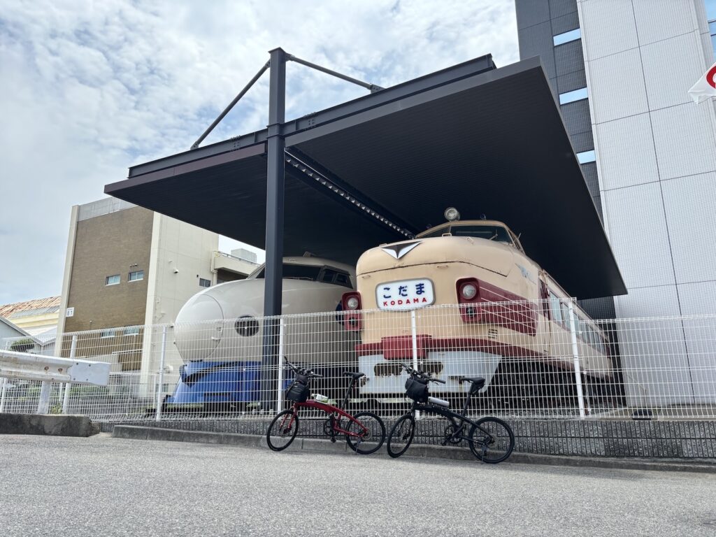 ０系新幹線と特急こだま