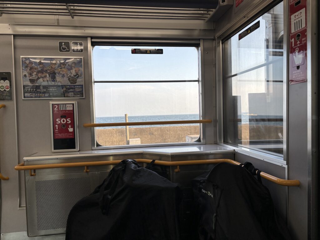 輪行できれば遠くまで行けるんがエエで