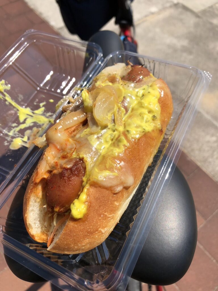 ソーセージがかなりうまい