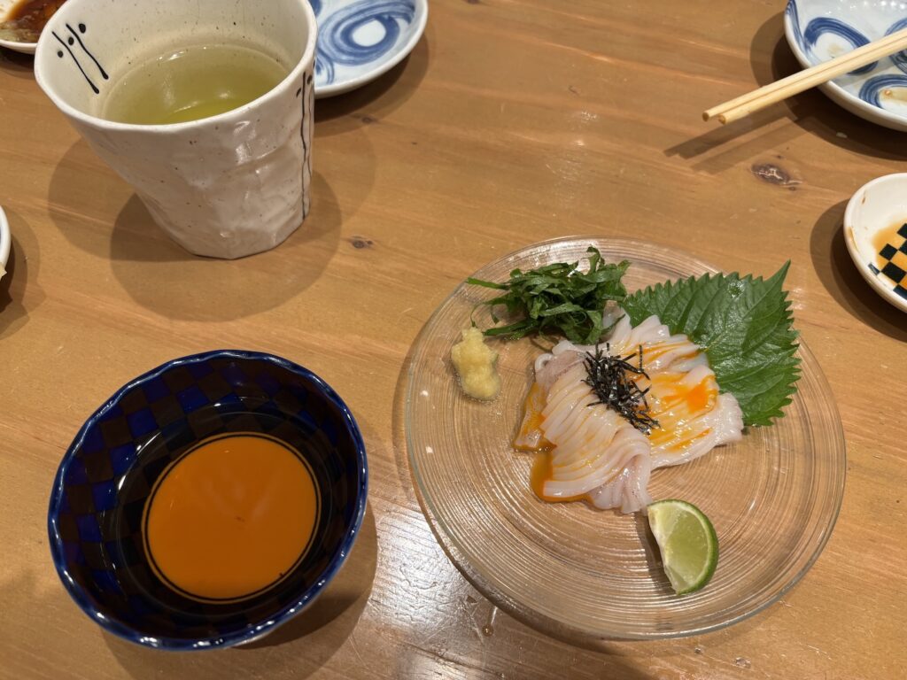 いかそうめん