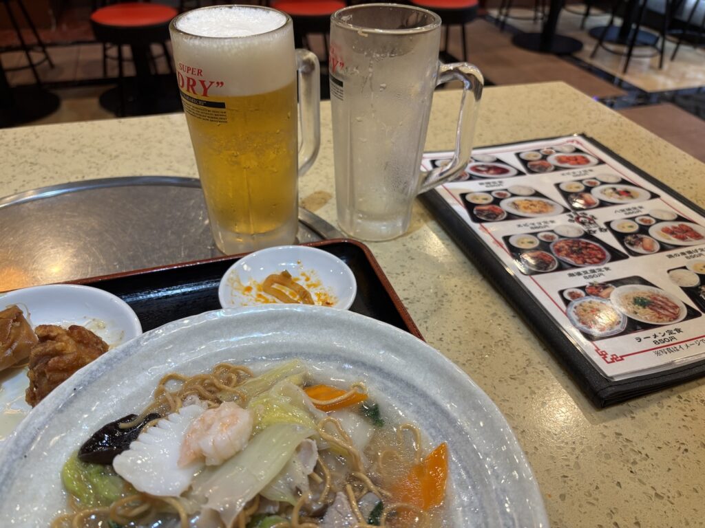 ビール2杯目